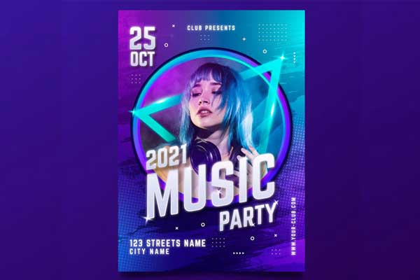 Dance Show Flyer Templates – Editable and Artistic Designs for Promoting Dance Teams & Events | PSD & Vector Files